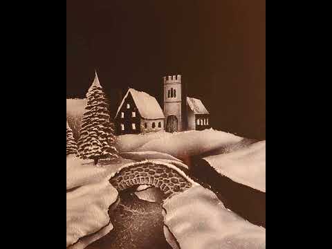 Load and play video in Gallery viewer, One Snowy Night Scented Candle