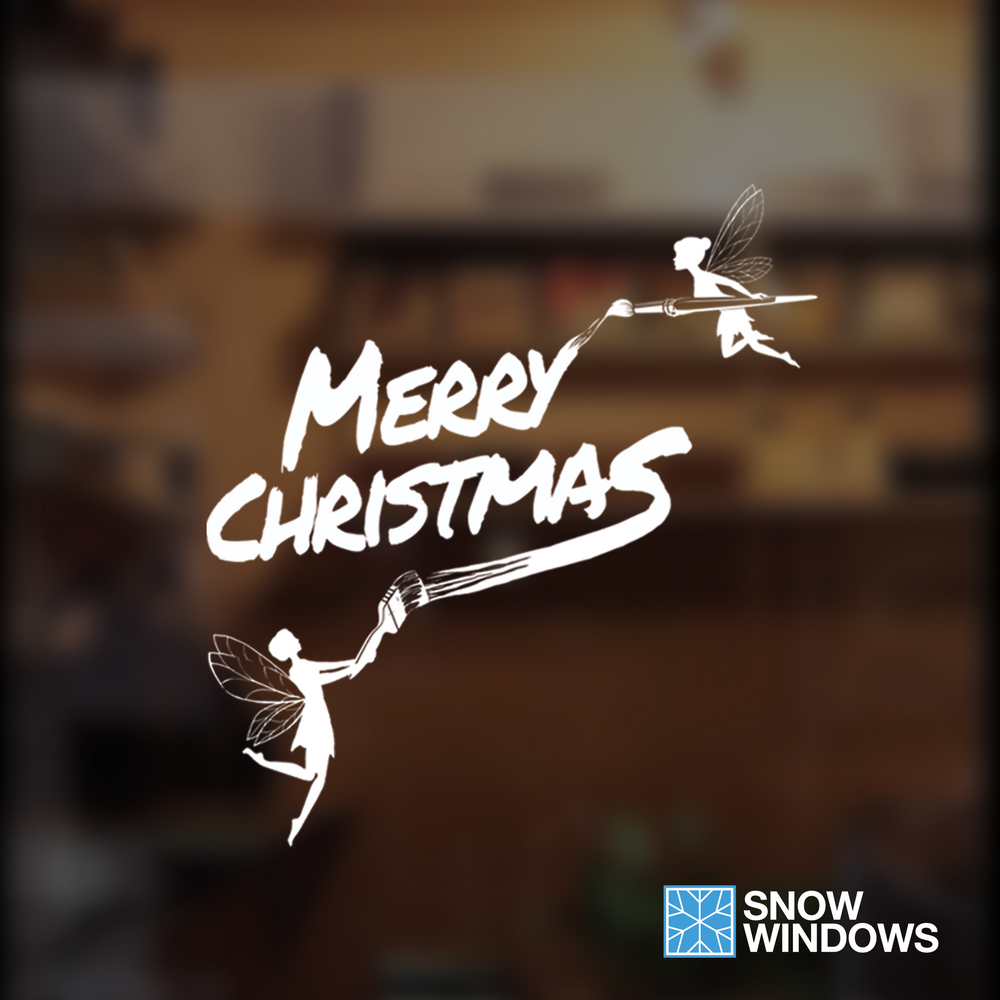 Window Sticker Frost Snow Reusable Winter Stickers – Snow Windows