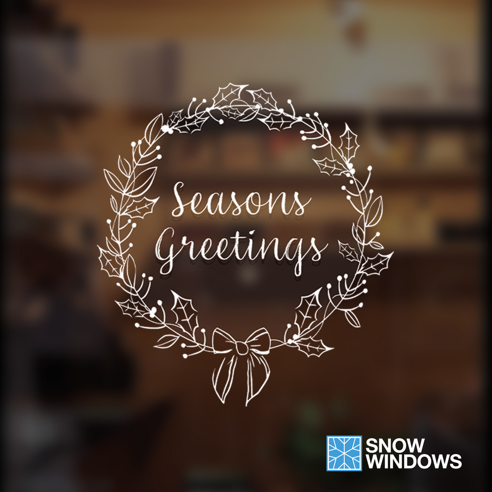 Window Sticker Snow Reusable Winter Stickers – Snow Windows