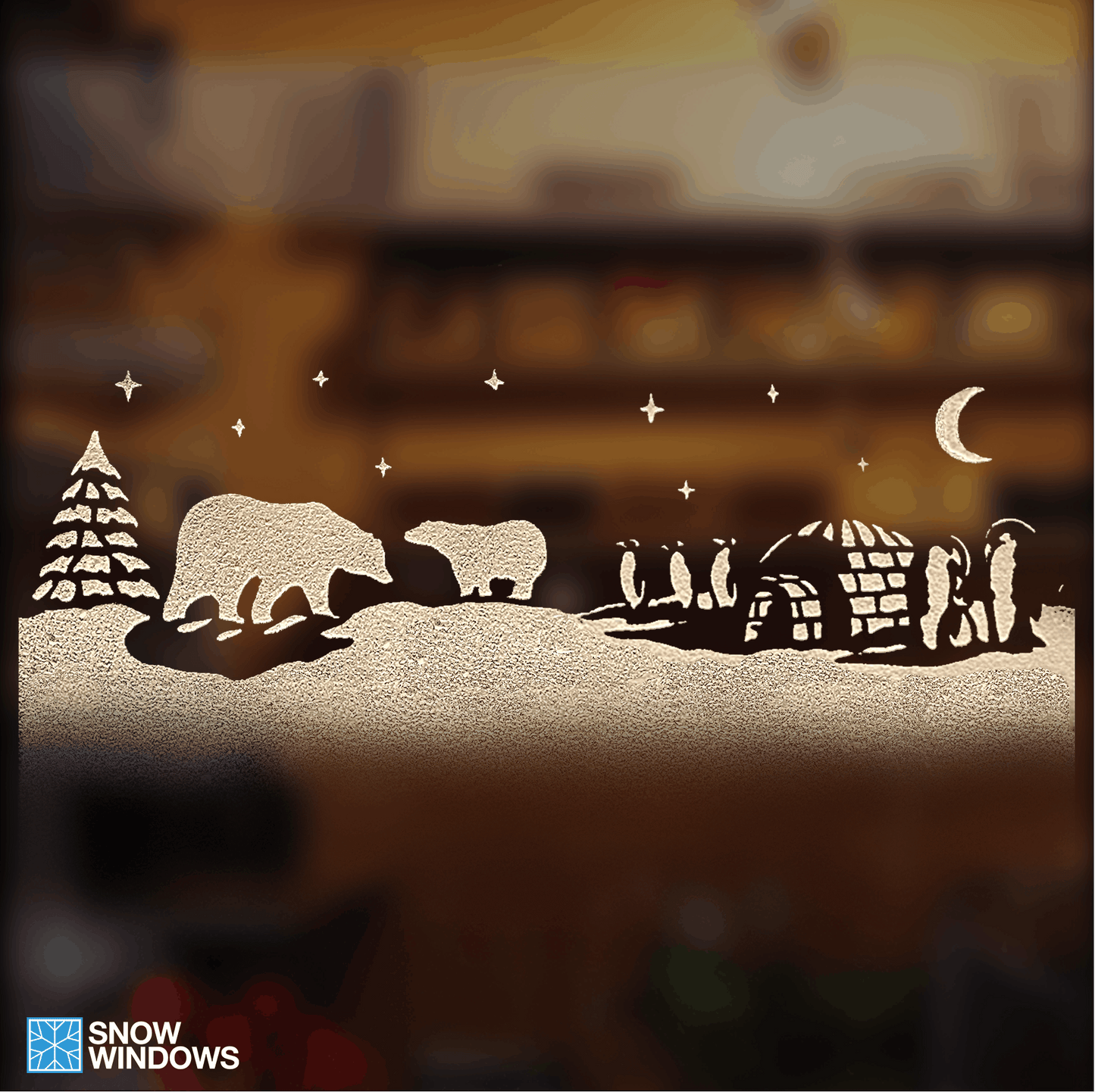 Christmas Window Stencils - Snow Windows christmas-window-stencils-snow-windows